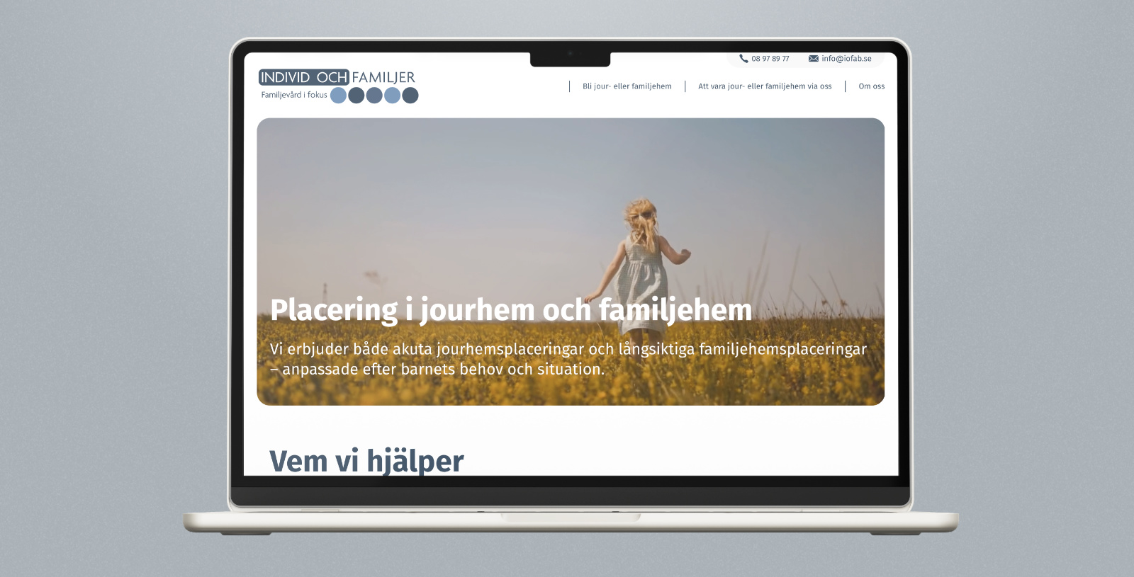 Individ och familjer. Placering i jourhem och familjehem